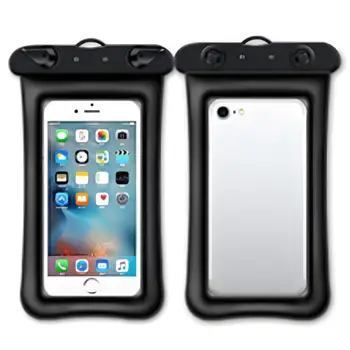 Borsa impermeabile per telefono cellulare Custodia gonfiabile per vescica Custodia per cellulare Touch Screen Borsa sigillante per immersione Custodia protettiva per nuoto