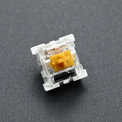 Versatile Outemu RGB LED Mechanical Keyboard Switch - Clicky, Linear, Tactile & Silent Options - 110PCS (Golden Switch)