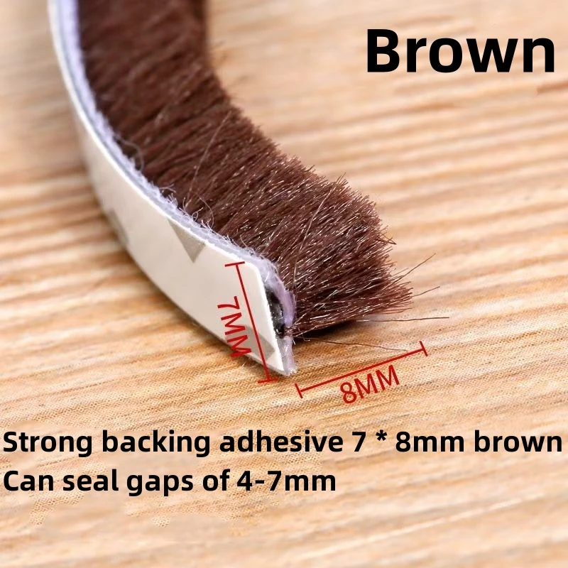 Premium Self-Adhesive Soundproof Door & Window Sealing Strip - 3 Meters