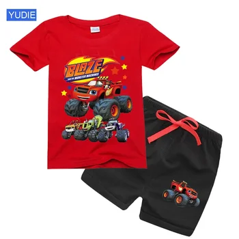 Blazing Cars Kids Outfit 1