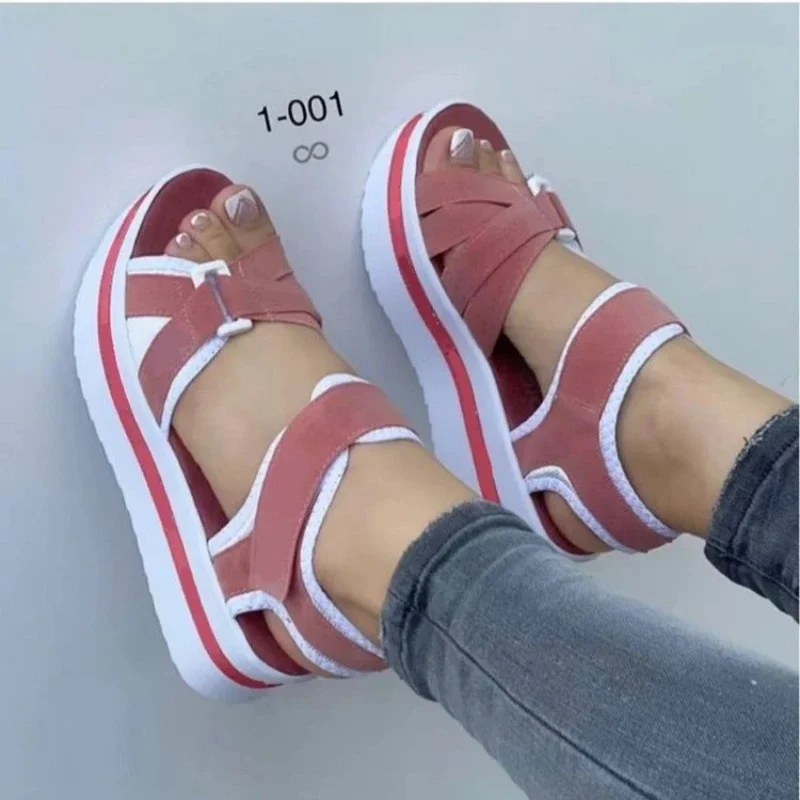 

Women Sandals Lightweight Heels Sandals Summer Shoes For Women Wedge Sandal With Platform Sandalias Mujer Summer Footwear Female