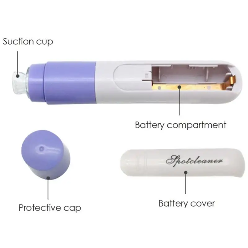 Hot Portable Facial Pore Clean Cleaner Blackhead Spot Zit Acne Remover Facial Skin Cleansing Care Tool Face Beauty Machine