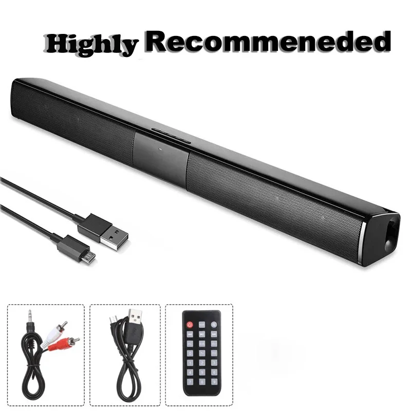 Cinema Speakers Sound Bar Subwoofer Wireless Bluetooth Speaker 3D