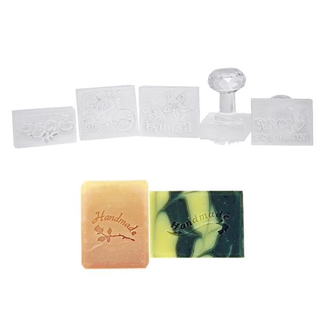 Diy handmade soap stamps white resin soap chapter variety of handmade soap  chapter personality