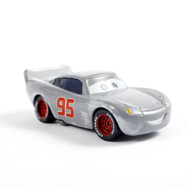 Disney Pixar Lightning The King McQueen 1:55 Diecast Metal Alloy Series Model Car Toys For Boys Children's Christmas Gift 2