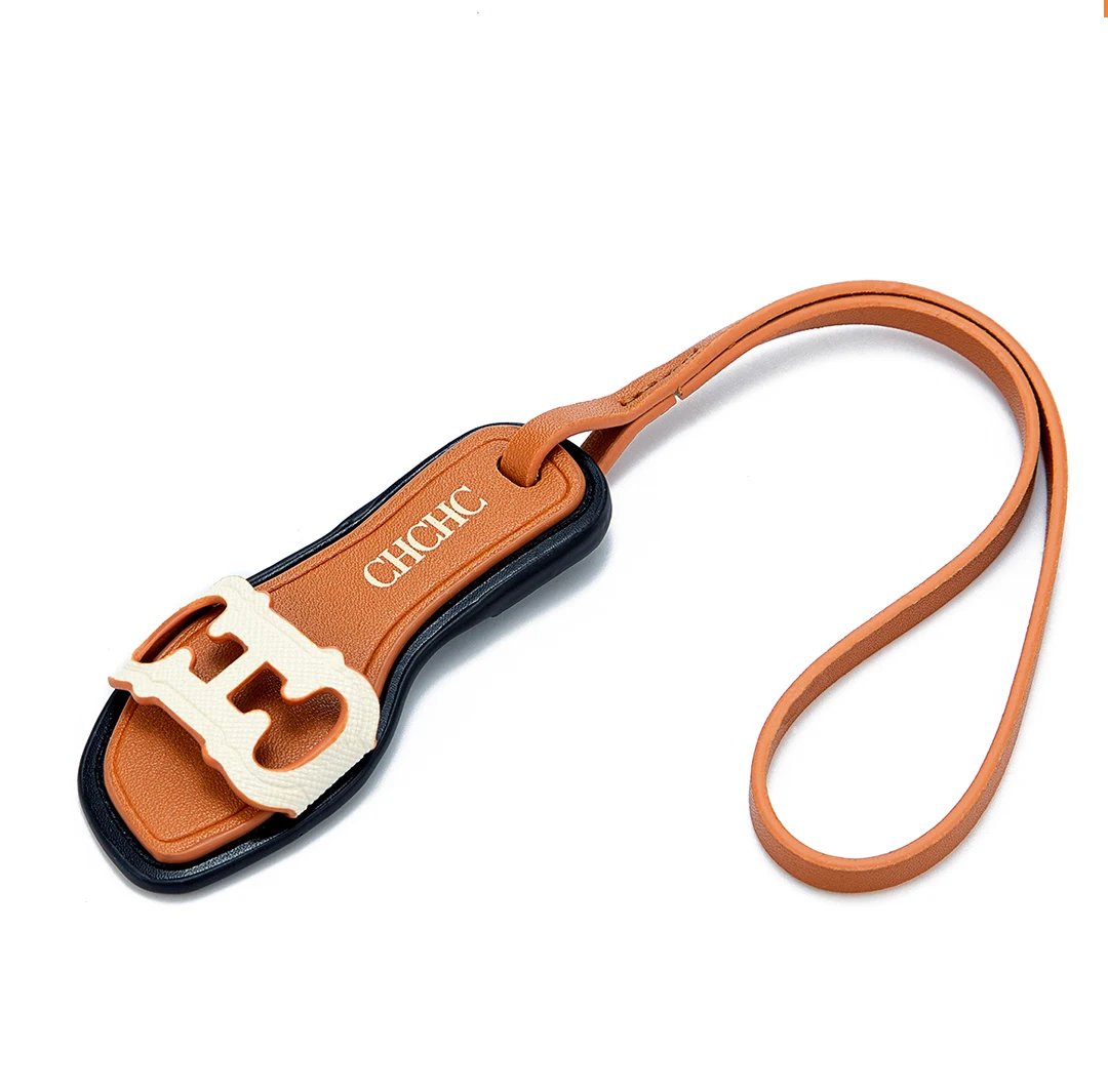 Light Luxury Brand High-quality Leather Women's Bag Pendant New Creative Shoe Type Design 2025 New Accessories For Women's Bag