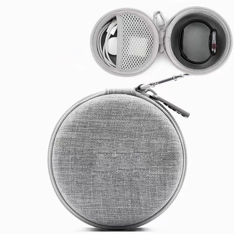 Compact Waterproof EVA Watch Travel Case - Shock-Resistant Portable Storage Organizer with Zipper Closure