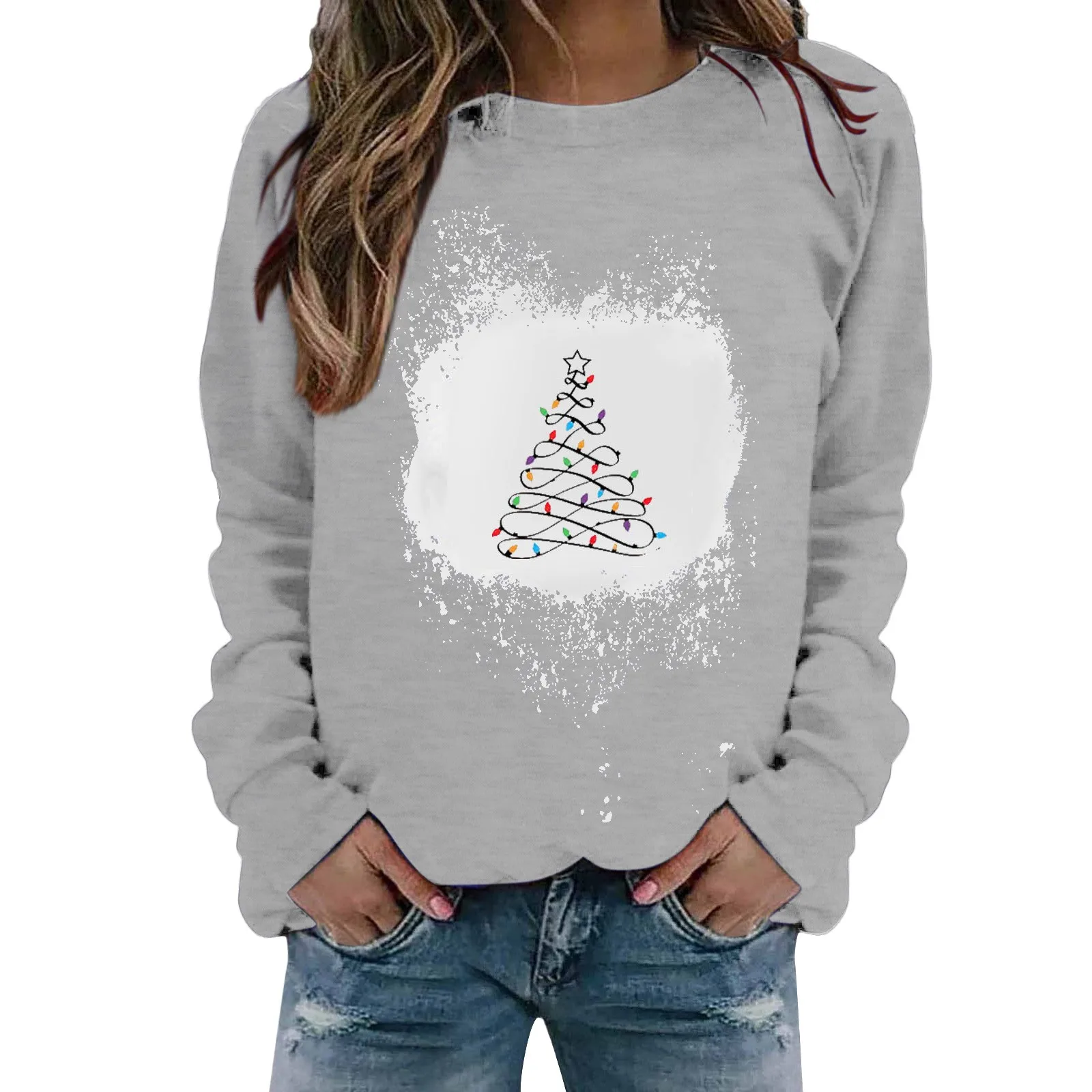 

Women Letter Printing Sweatshirt Top Long Sleeved Sweatshirt Casual Blouse Temperament Ladies Tan Tops 5x Women