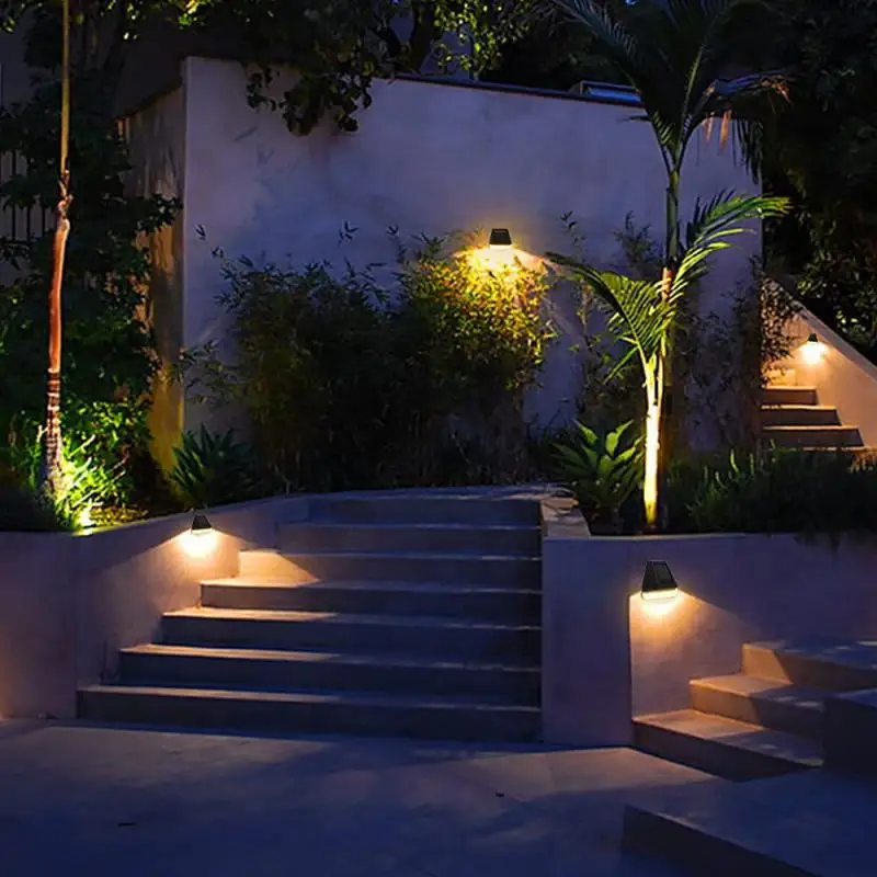 

Фонари головного света, супер яркие водонепроницаемые садовые, на солнечной батарее, освещение для балкона, лестницы, улицы, фонари