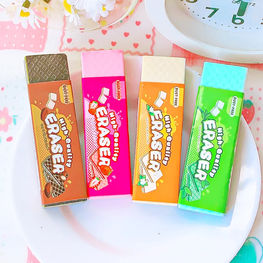 귀여운 문구류 개학 준비물 귀여운 물건 고무 어린이 지우개 쿠키 재미있는 지우개 예쁜 문구류