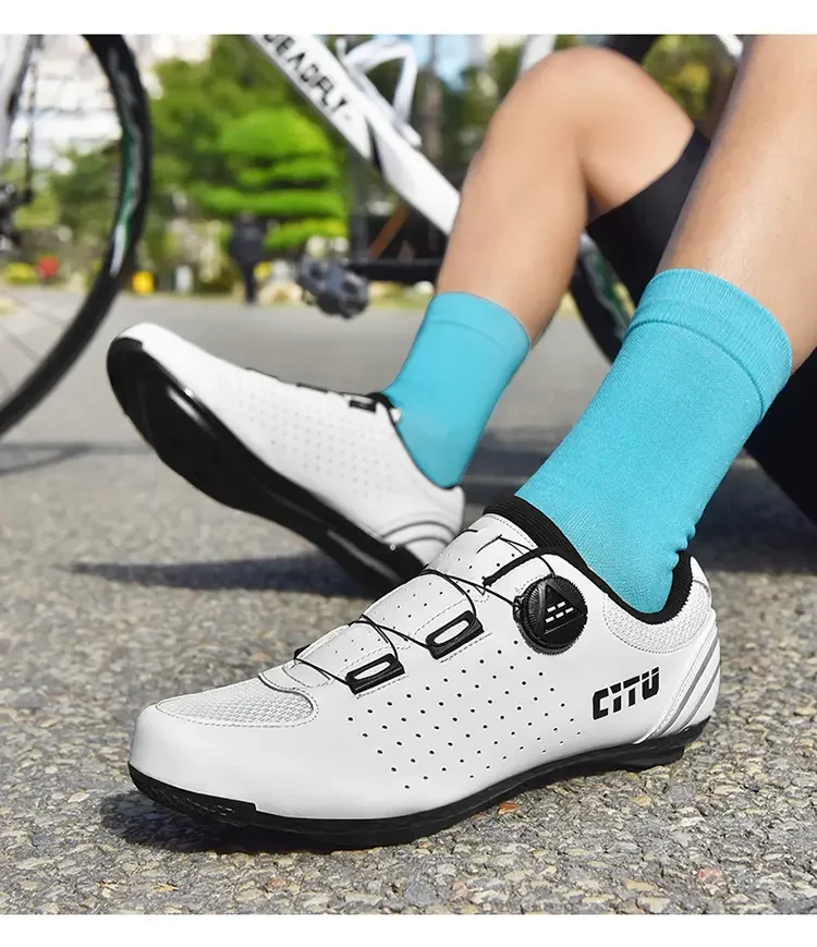 New MTB Cycling Shoes Men Dirt Bike Speed Sneaker Racing Road Women Route Bicycle Flat Mountain Sports SPD Footwear Cleat 36-47