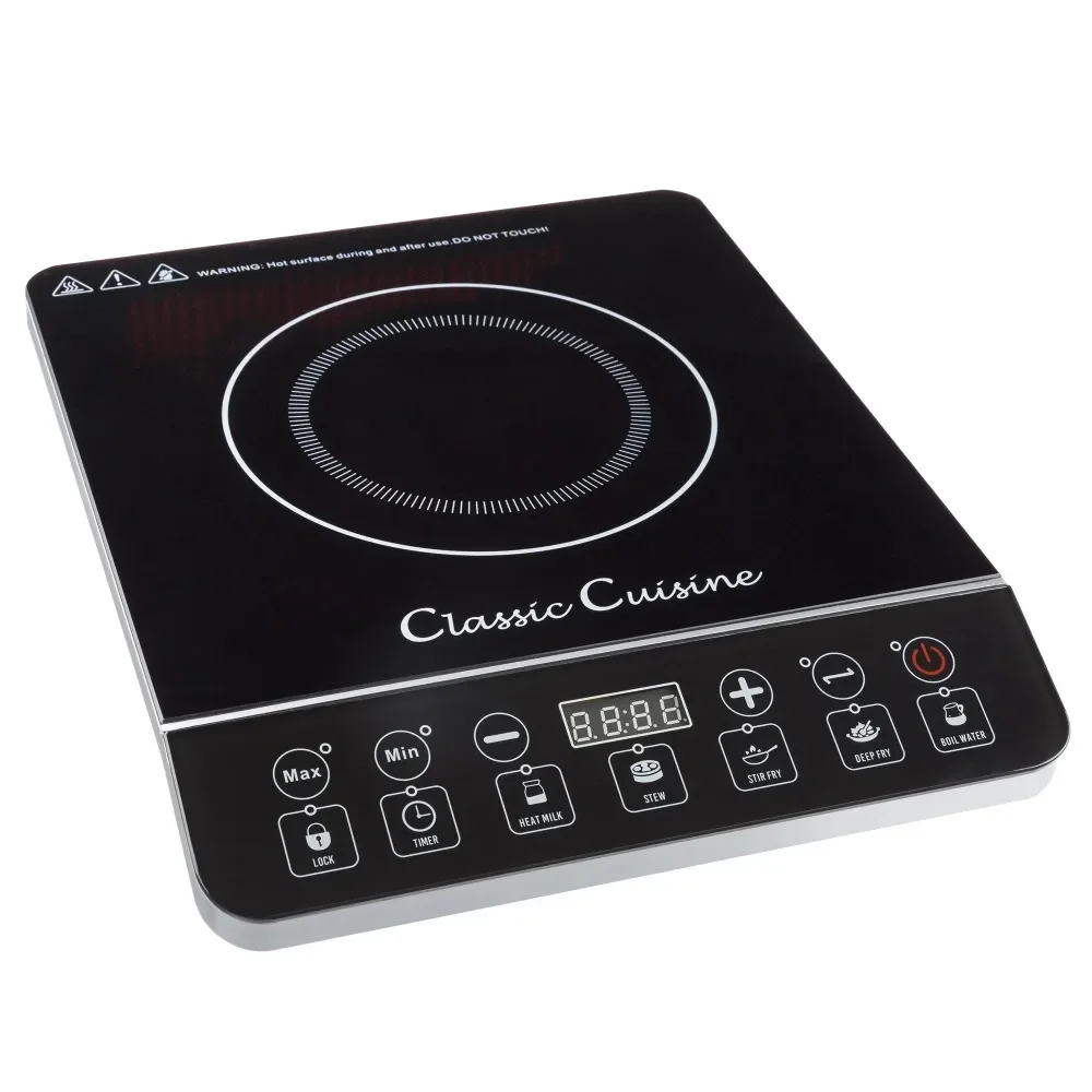 Multi-Function 1800W Portable Induction Cooker, Electric Hot Plate Stove Burner,14 inches L x 11.4 inches W x 2.5 H
