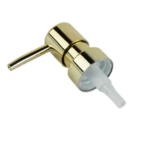 1 ชุดปั๊มสบู่เหลวหัวปั๊มโลชั่นหัวรอบหัว 28 ด้ายขวดกดหัวฉีด ABS โลชั่นหัวปั๊ม 5