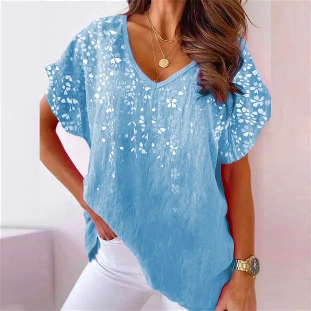 Y2k Four Seasons Women's Oversized T-shirt 3D Letter Print Women's Clothing  Classic Fashion Short Sleeve Shirt New Trend Tops - AliExpress