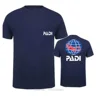Scuba Driver Padi T-shirt Men's casual quick drying T-shirt hip-hop T-shirt short sleeved top round neck oversized men clothing 4