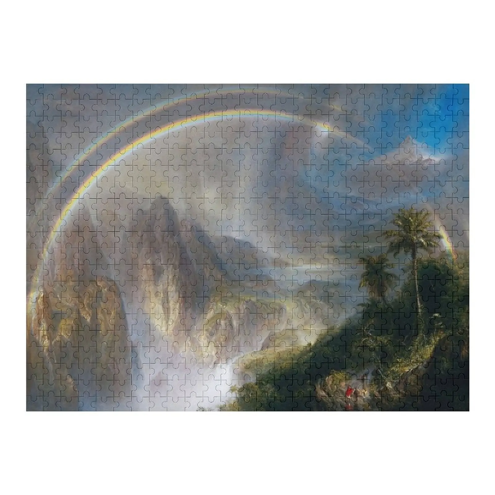 

Rainy Season in the Tropics - Frederic Edwin Church - 1866 Jigsaw Puzzle Custom Child Gift Works Of Art Puzzle