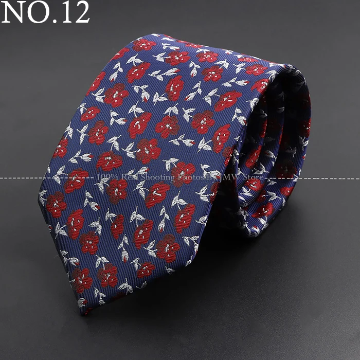 New Design Wedding Men Tie Grey Brown Green Rose Flower Geometry Neckties Business Dropshipping Groom Collar Accessories Gift
