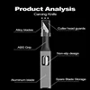 Pen-Shaped Diy Aluminum Handle Carving Knife Non-Slip Carver With Replaceable Blade Portable Multi-Functional Pen Carving Knife 5