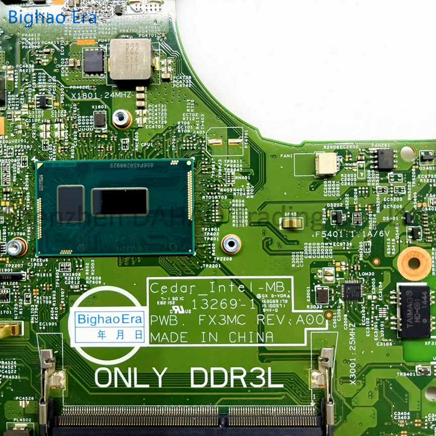 For DELL Inspiron 3542 3443 3543 5748 5749 Laptop Motherboard With