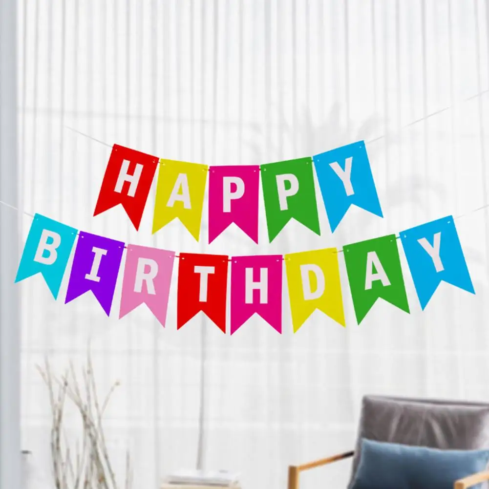 

Colorful Birthday Birthday Set Vibrant Rainbow Birthday Party Decorations Happy Birthday Circle Confetti Garland Swirl Streamers