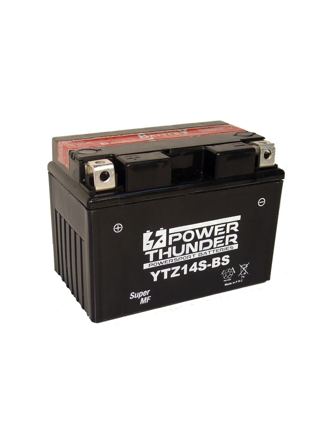 Potenza Della Batteria Thunder Ytz14S-Bs Power Thunder