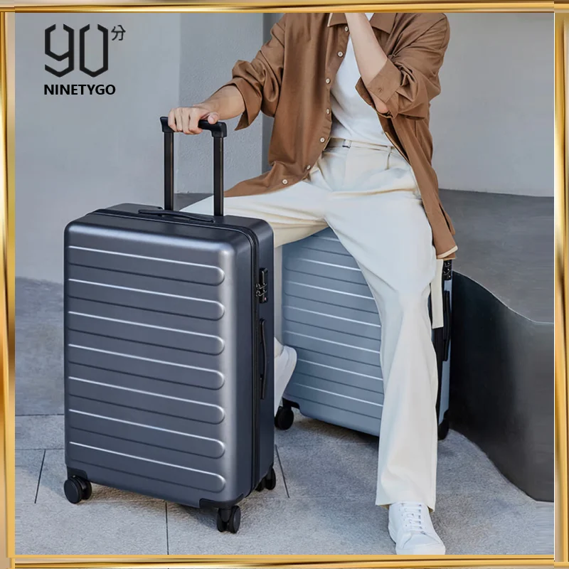 90Fen Suitcase NINETYGO Business Travel Luggage,for traveling spacious ...