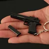 1:4 Metal Desert Eagle Premium Detachable Pistol Metal Pubg Toy Gun Model Collection Decorations Wooden Gift Alloy Keychain 6