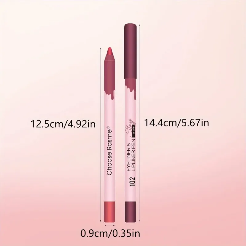 12 Colors/box Matte Lip Liner Pencil Set Waterproof Long Lasting Nude Red Lip Contour Pencil Sexy Rose Pink Lipstick Tint Makeup