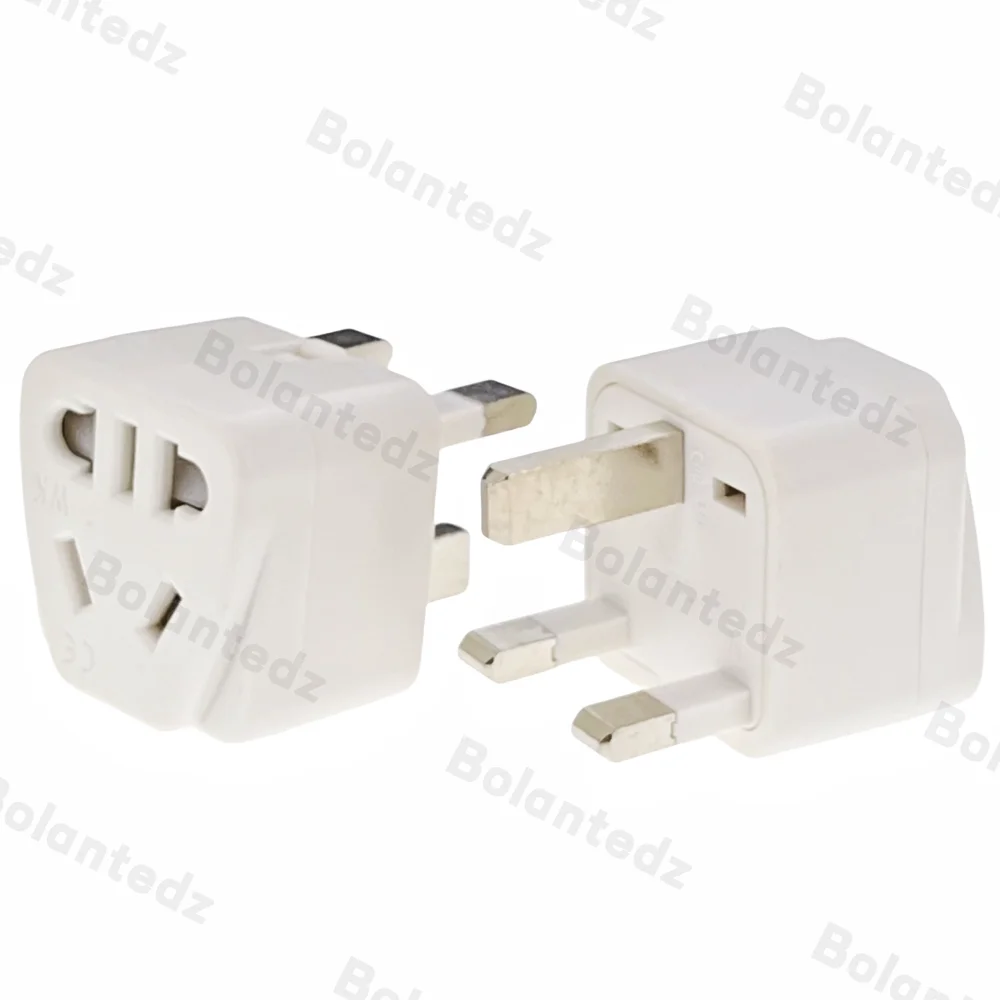 US AU EU CN To UK Plug Adapter Converter Electrical Socket British Ireland Cyprus Malta Malaysia Singapore Travel Adapter
