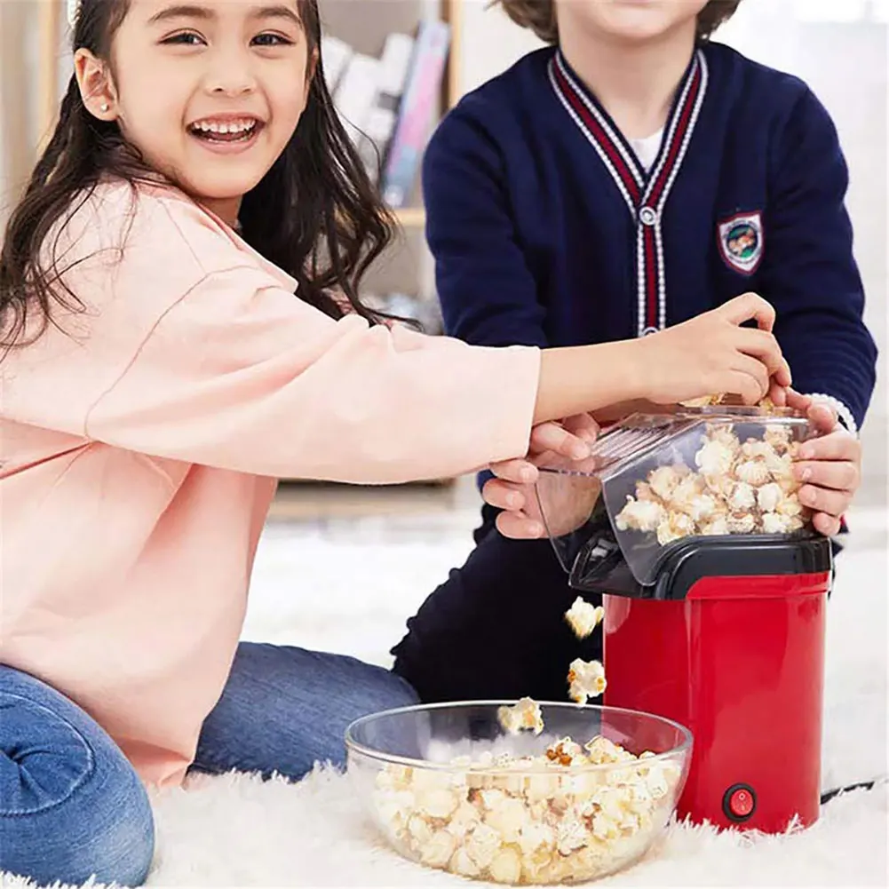 Home Children's Automatic Popcorn Machine Mini Small Corn Popcorn Machine Home-made DIY（EU）popcorn popper