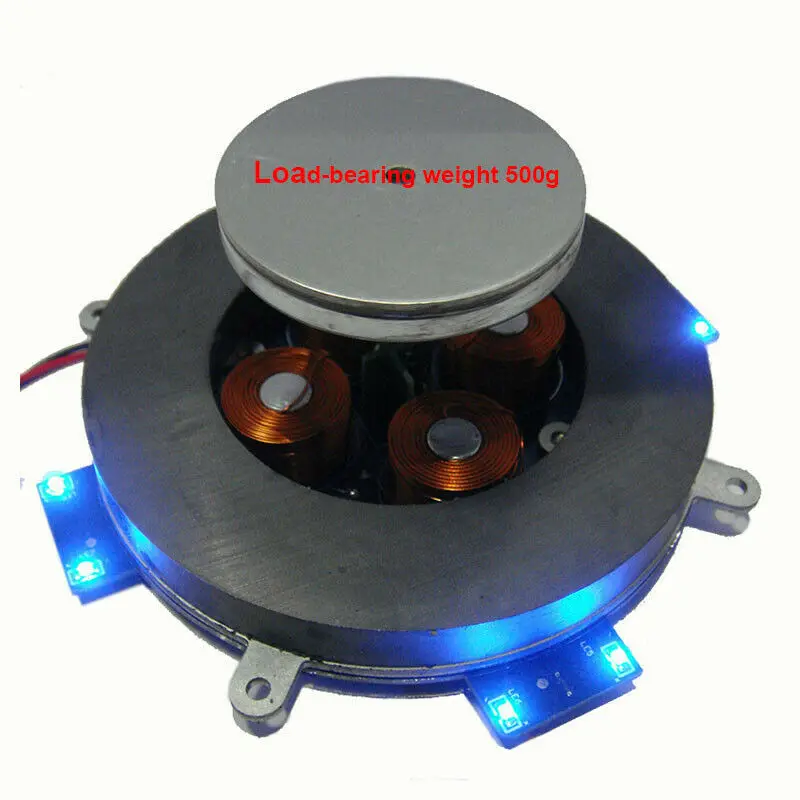 Módulo de Levitação Magnética Núcleo Circuito Analógico Suspensão Magnética Luzes Led Fonte de Alimentação 500g Mais Recente - Image 2