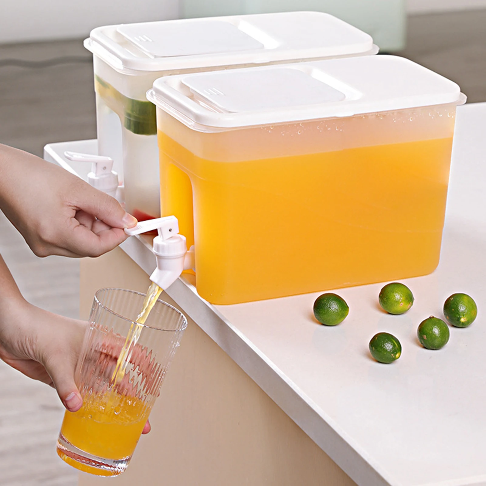 4L Cold Beverage Dispenser High Quality Water Storage Organizer