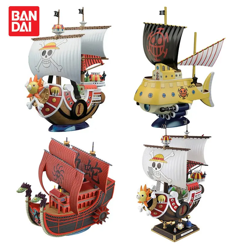 Anime One Piece Going Merry Boat Model Trendy Play Children