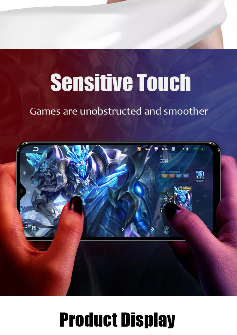 3-teilige Displayschutzfolien für Samsung Galaxy A22 A02S A12 A13 A33 A32 A52 A72 auf Samsung A53 A23 A73 A54 A55 A56 5G gehärtetes Glas – Detail 9