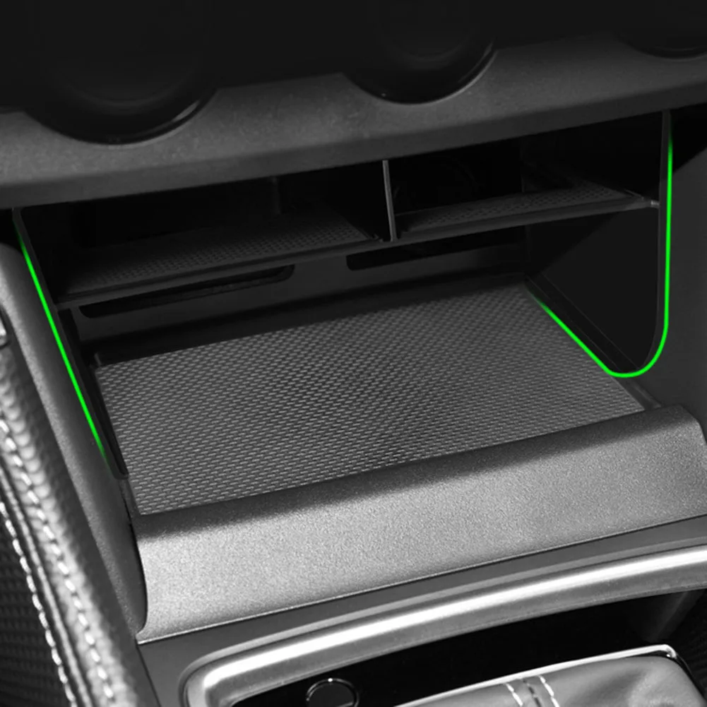 Central Control Storage Box Under Screen Organizer For Forester to Simplify Vehicle Clutter Management