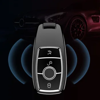 Custodia per chiave A distanza per auto in lega TPU per Mercedes Benz A C E S classe G GLC CLE CLA GLB GLS W177 W205 W213 W222 X167 AMG - Custodia per chiave A distanza per auto in lega TPU per Mercedes Benz A C