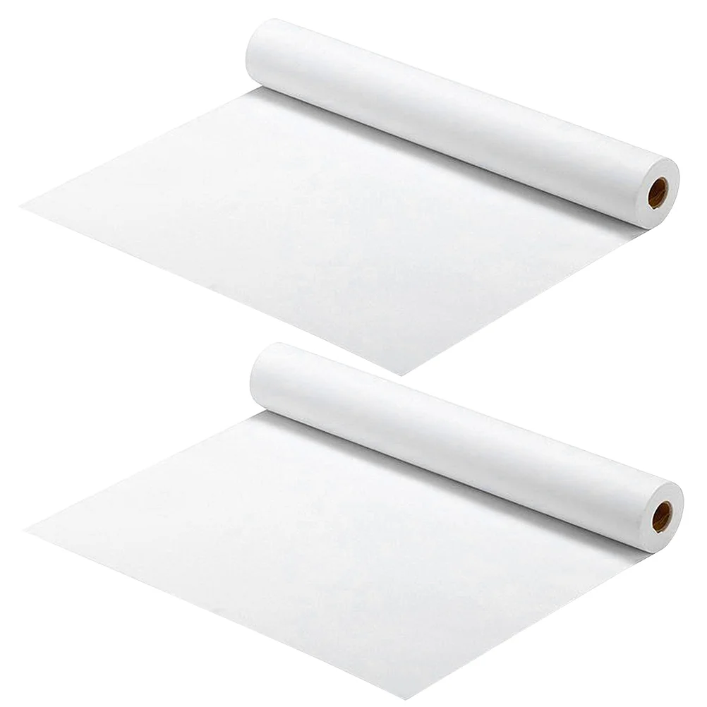 2pcs White Drawing Paper Roll Chinese Japanese Calligraphy Practice Writing Sumi Drawing Xuan Rice Paper for Painting Brush