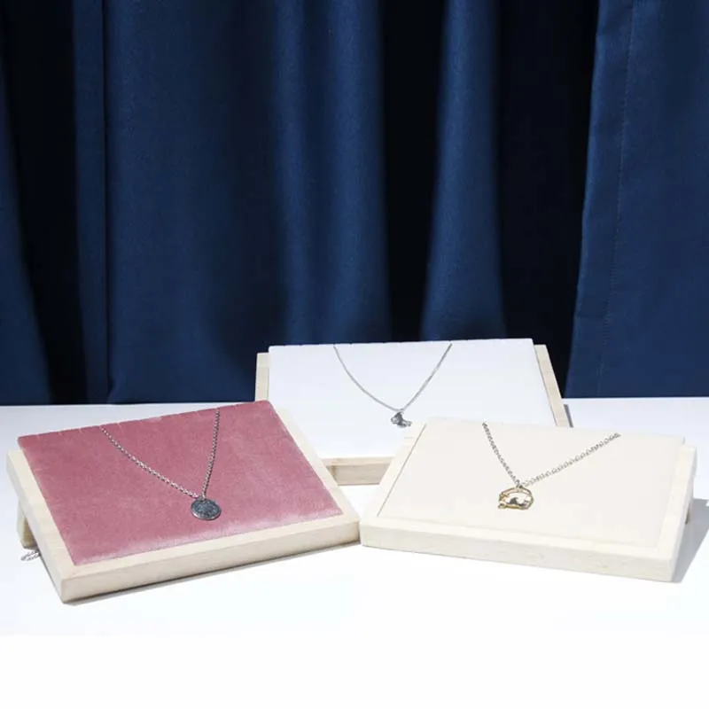 

Wood Necklace Display Rack Storage Rack Pendant Display Organizer Jewelry Display Jewelry Storage Counter Display Stand