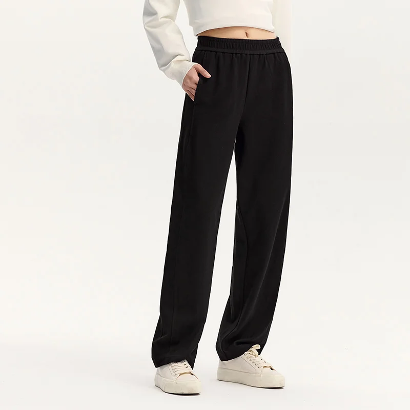 Semir Casual Pants Women Solid Color Versatile Black Trousers 2024 Autumn New Slimming Pants Sports Pants Banana Pants 5