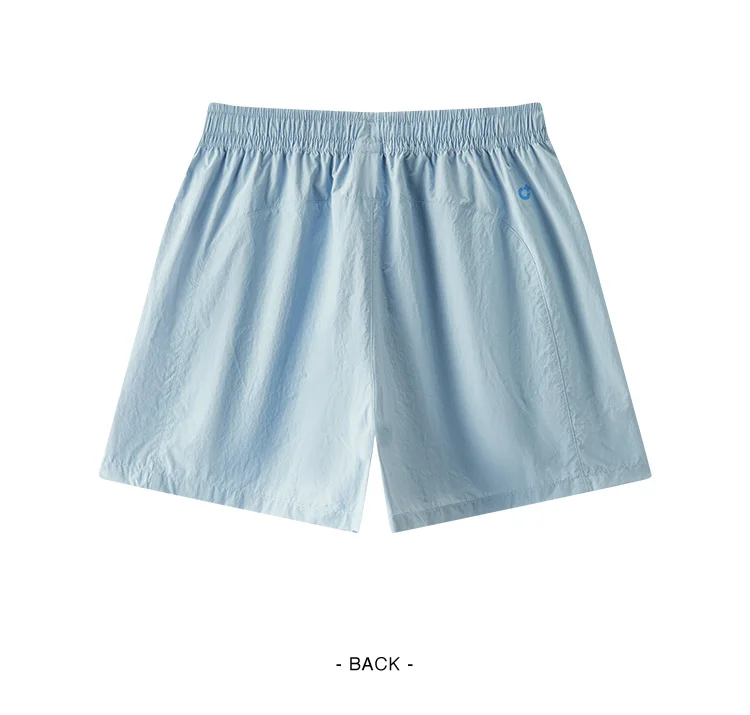 Semir Casual Pants Women Cool Feeling Loose Slimming 2025 New Summer Moisture Wicking Split Hem Textured Shorts Minimalist