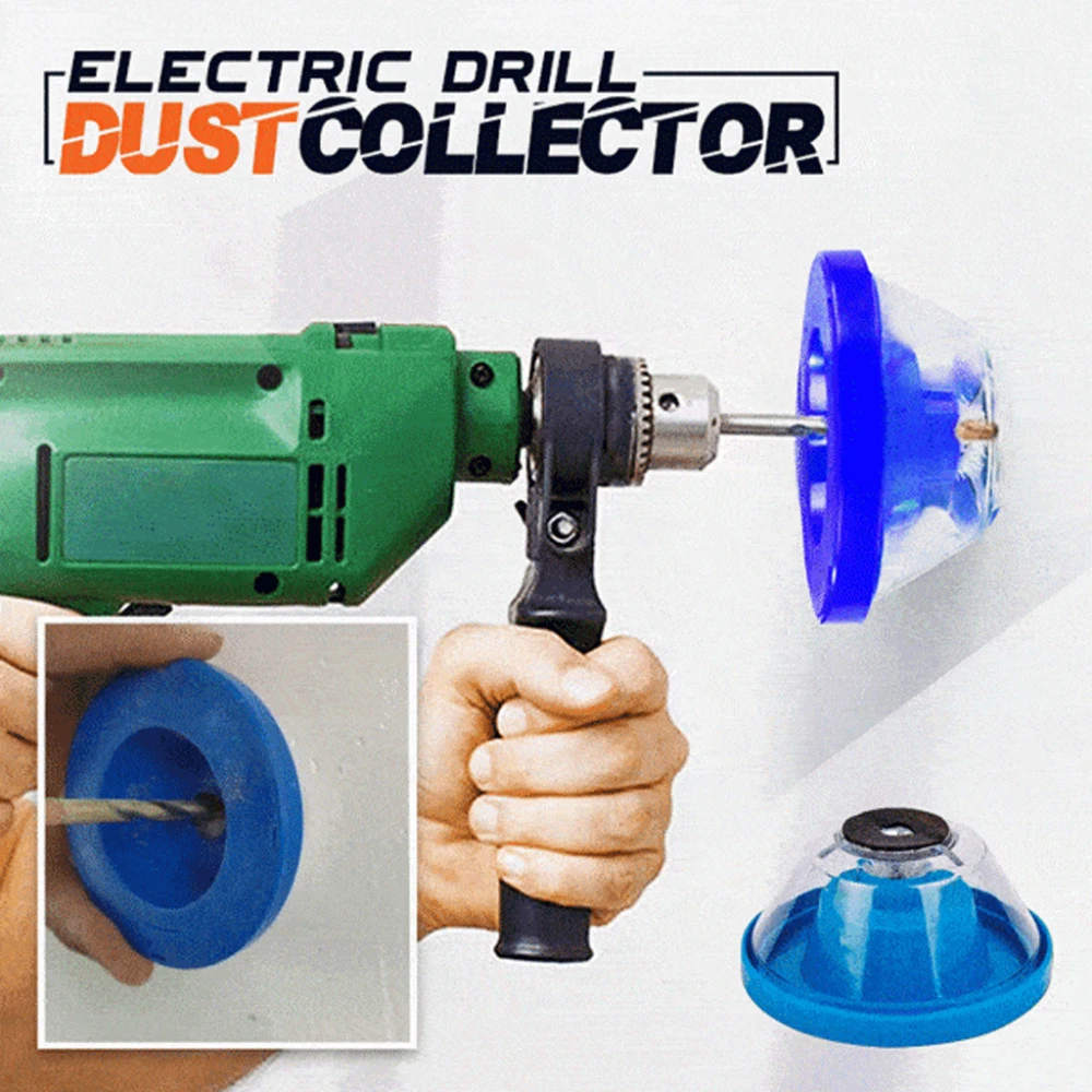 

Electric Drill Dust Collector Catcher Attachment Debris Box Fits Most Drills Diameter 4-10mm Must Have Drilling Accessory 1PC