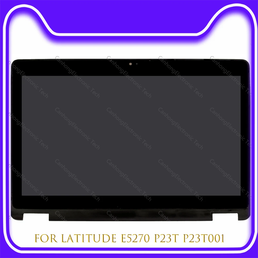 

12.5" FHD For Dell Latitude E5270 LCD Touch Screen Digitizer Replacement Assembly LP125WF1-SPG4 CN-0FKJ6C