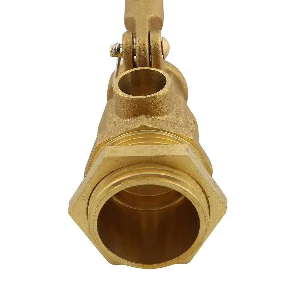 Water Valve DN25 Float Ball G1 Brass Male Thread Float Ball Sensor Stainless Steel Valve