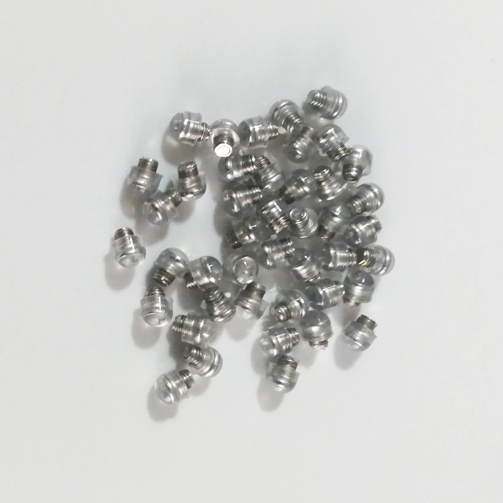 이발 가위용 교체 나사, 머리 가위, 머리 가위, 스토퍼, 일반 품질, 2.5mm, 3.0mm, 100 PC/Lot