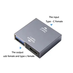 Universal USB - C Multiport Adapter and Hub Extension (B)