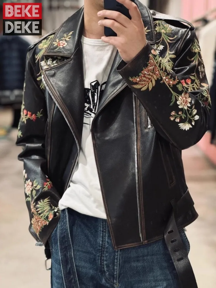 【punk leather jaket short】 S34849165420f4c39a59eb3cce7933