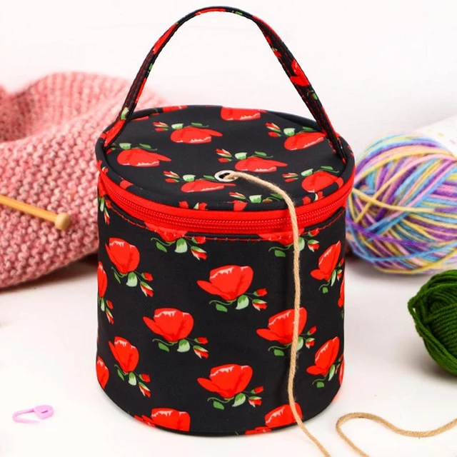 Yarn Knitting Bag Portable Durable Heavyduty Mini Sewing Machine Crochet  Hooks Storage Carry Bag Household Organizer