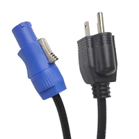 3x1.5mm² US Plug Power Extension Cord  for Stage Light LED Beam Par Can Moving Head 6