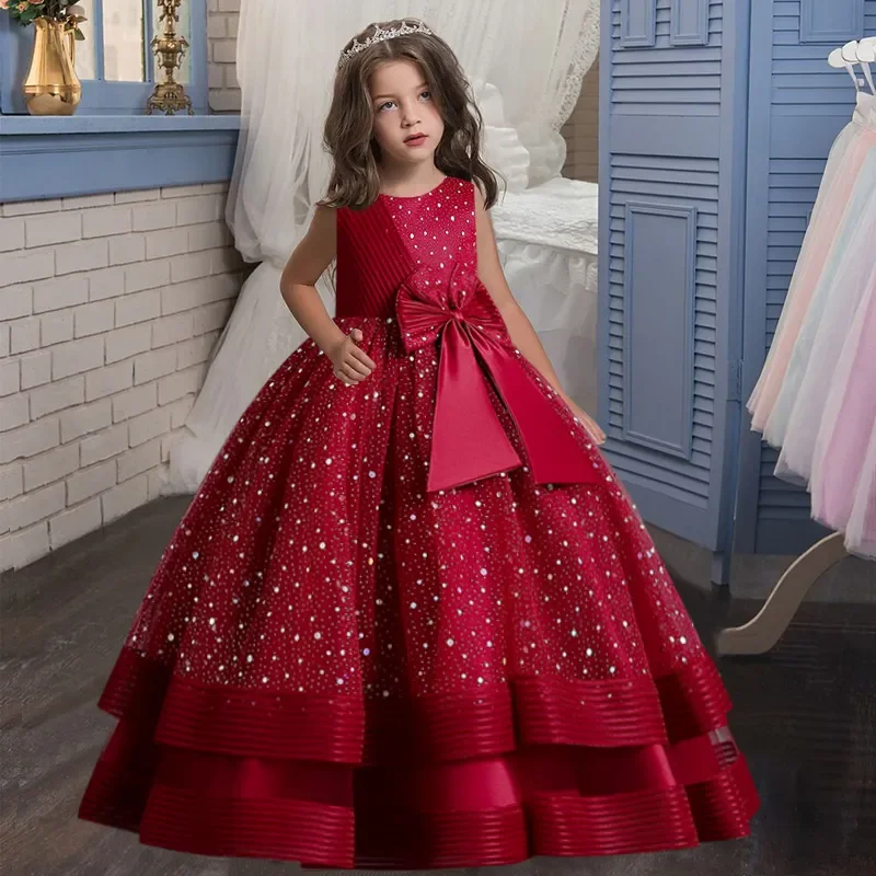 Gold Sequin Toddler Ball Gowns Girls Pageant Dresses Jewel Long Sleeves  2018 Formal Kids Party Gown Flower Girl Dresses For Weddings From 37,32 € |  DHgate