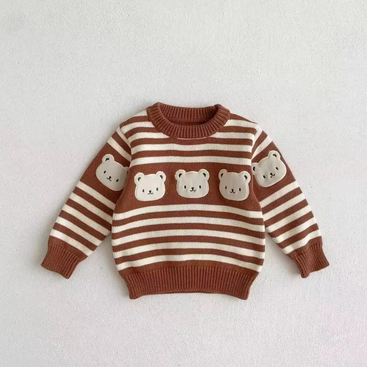 brown sweater